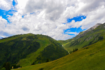 Obraz premium Valluga / Lechtaler Alpen in Tirol/Vorarlberg