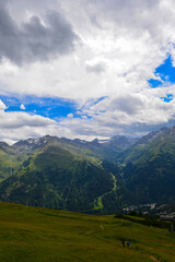 St. Anton am Arlberg / Die Verwallgruppe in Tirol, Österreich