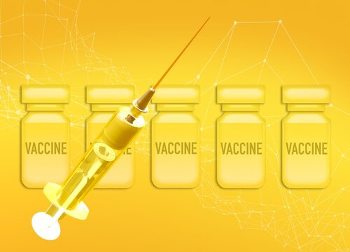 Vaccination scheme, conceptual illustration