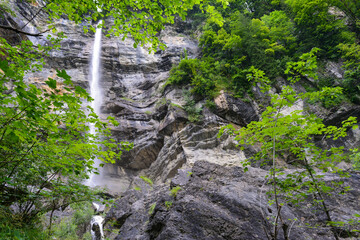 Klauser Wasserfall bei Mellau, Bezirk Bregenz in Vorarlberg 