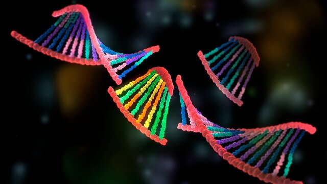 Synthetic biology, conceptual illustration