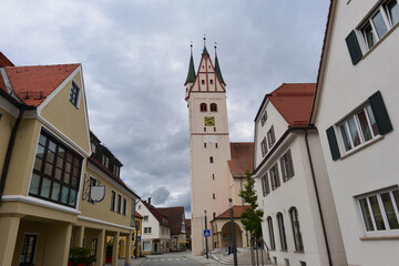 Fototapeta na wymiar Pfarrkirche St. Martin in Dietenheim, Alb-Donau-Kreis / Baden-Württemberg