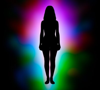 Female identity, conceptual image