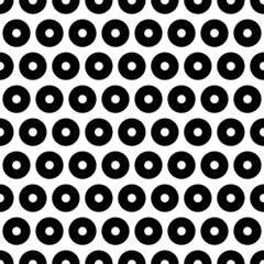 Seamless pattern with circles. Cute and childish design for fabric, textile, wallpaper, bedding, swaddles or gender-neutral apparel.