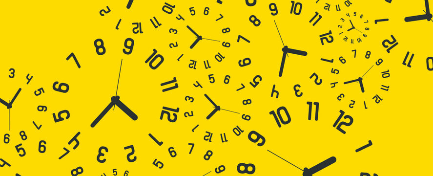 background with time	