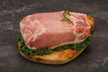 Pork meat piece for cooking