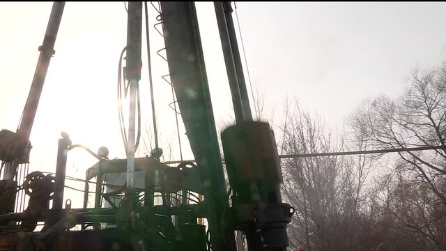 Equipment for installing piles in ground