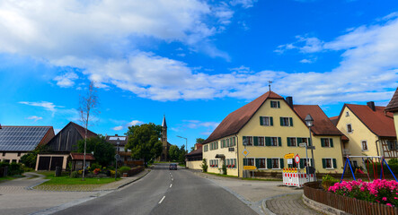 Lohr (Insingen) im Landkreis Ansbach (Mittelfranken, Bayern)