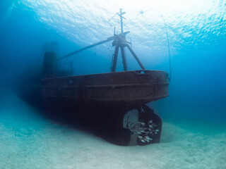 The USS Kittiwake shipwreck in 2012 (Grand Cayman, Cayman Islands)