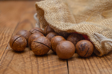 The macadamia nuts