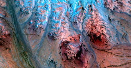 the sources of the Nile,   abstract photography of the deserts of Africa from the air. aerial view...