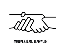 mutual aıd and teamwork. Hands of man people fist bump team teamwork and partnership business success.
