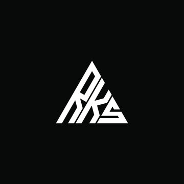 RKS letter logo creative design. RKS unique design
