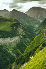 
A beautiful landscape photography with Caucasus Mountains in Georgia
