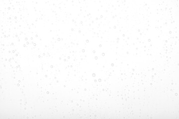 abstract water rain drop on white background