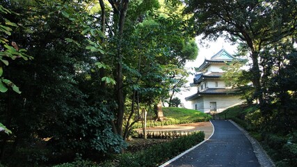 Obraz premium Castle structure in Japan, Tokyo