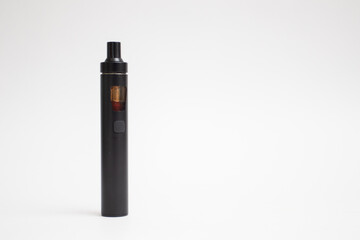 Vape device. Electronic cigarette on white background.