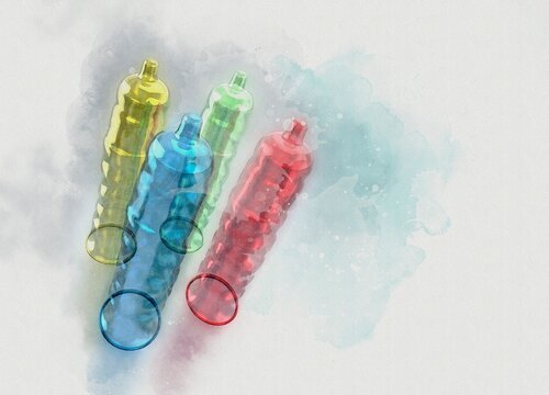 Condoms, illustration