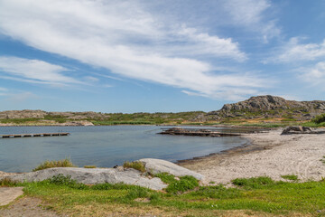 Obraz premium Swedish west coast. Sea, rocks