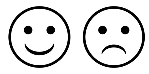Vector Emoticon Set Smiley Face  Icon 