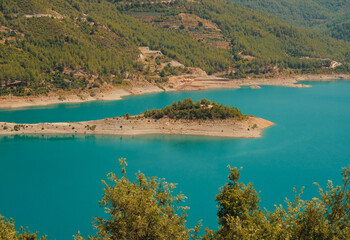 Dim Reservoir Lake in Alanya Antalya Turkey