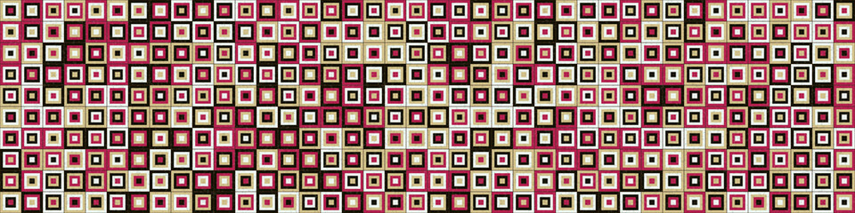 Abstract Geometric Pattern generative computational art illustration