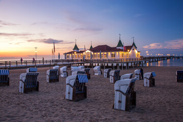 Seebrücke Ahlbeck auf Usedom