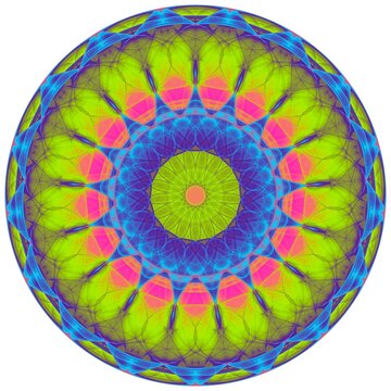 Abstract fractal illustration