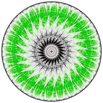 Abstract fractal illustration