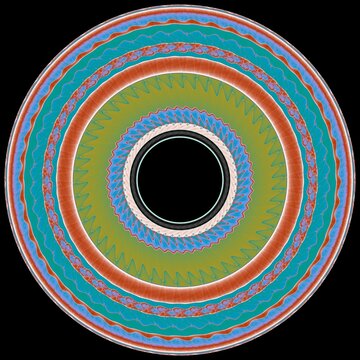 Abstract fractal illustration