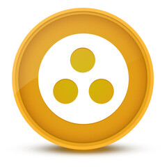 Fototapeta premium Group work luxurious glossy yellow round button abstract