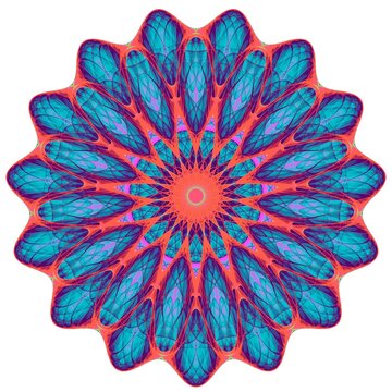 Abstract fractal illustration