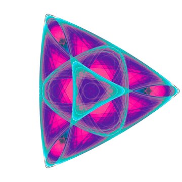 Abstract fractal illustration