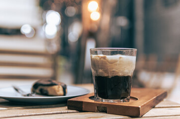 cup of coffee on table