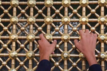 The shrine of Imam Ali bin Musa Al-Rida in Mashhad, Iran