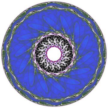 Abstract fractal illustration