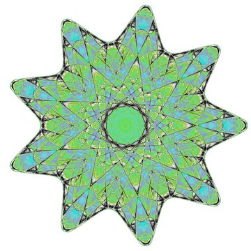Abstract fractal illustration