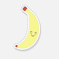 Banana sticker