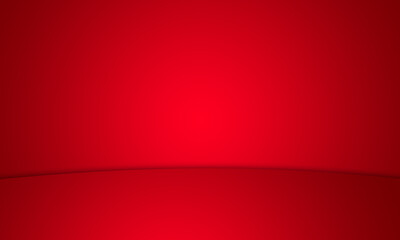 Abstract dark redsmooth gradient background image, space for studio.