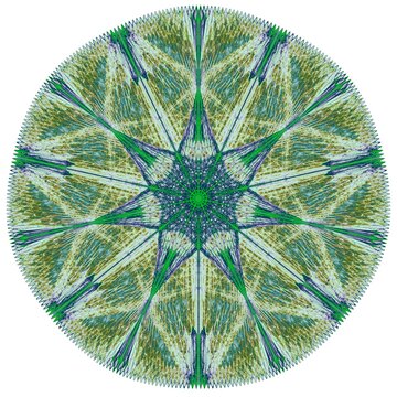 Abstract fractal illustration