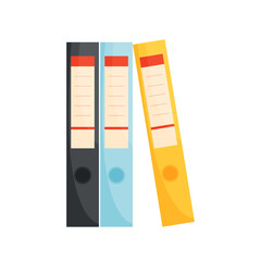 Office files folders icon. Vector illustration.