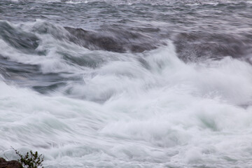 Cascading waters on the Niagara River