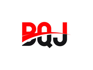 BQJ Letter Initial Logo Design Vector Illustration