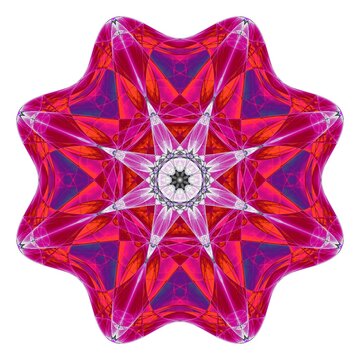 Abstract fractal illustration