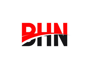 BHN Letter Initial Logo Design Vector Illustration
