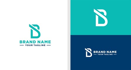 LETTER B LOGO INVESTMENT LINE EDITABLE