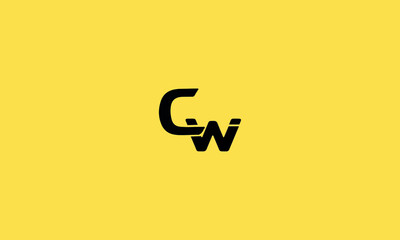 CW vector is a simple vector with a attractive design and black color with yellow background