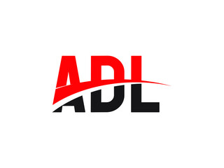 ADL Letter Initial Logo Design Vector Illustration