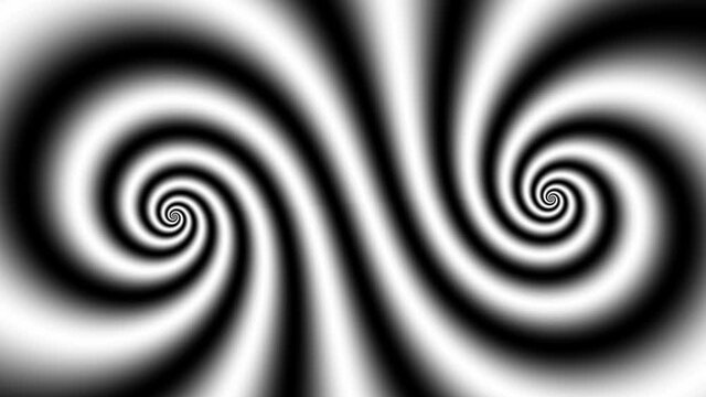 Moebius spirals in perfect seamless loop (4K 3840x2160 30fps).