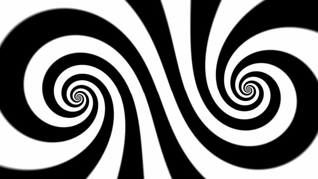 Moebius spirals in perfect seamless loop (4K 3840x2160 30fps).